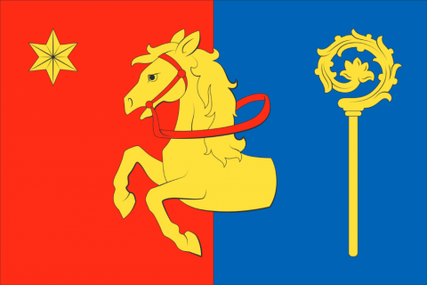 Vlajka obce Lhota - Vlasenice